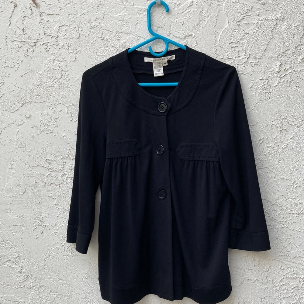 Max STUDIO medium black jacket.smoke free environment.